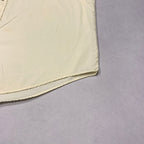 ノーブランド 古着 長袖シャツ オーバーサイズ イエロー XXL