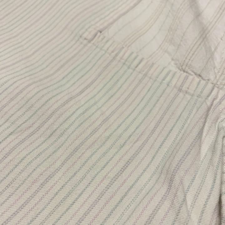 ポロラルフローレン 古着 長袖シャツ ゆるダボ ストライプ XL