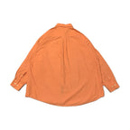 ノーティカ 古着 長袖シャツ オレンジ オーバーサイズ XL