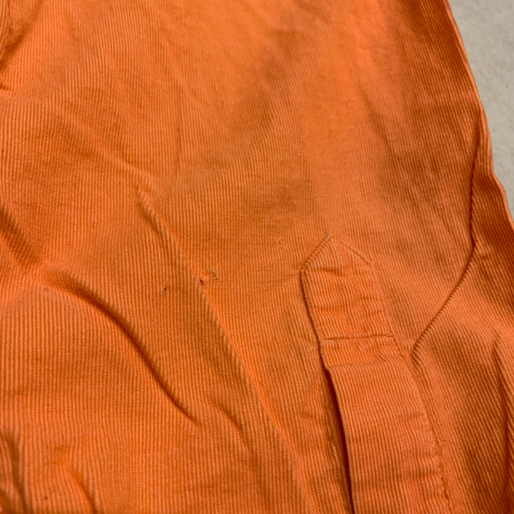 ノーティカ 古着 長袖シャツ オレンジ オーバーサイズ XL