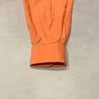 ノーティカ 古着 長袖シャツ オレンジ オーバーサイズ XL