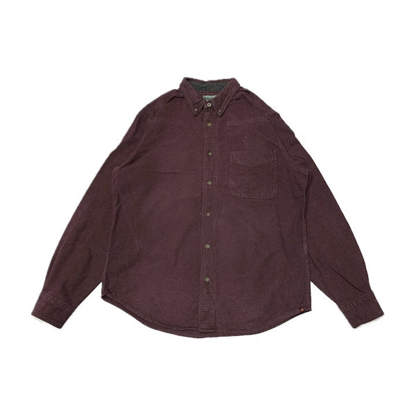 ウールリッチ 古着 長袖シャツ パープル M