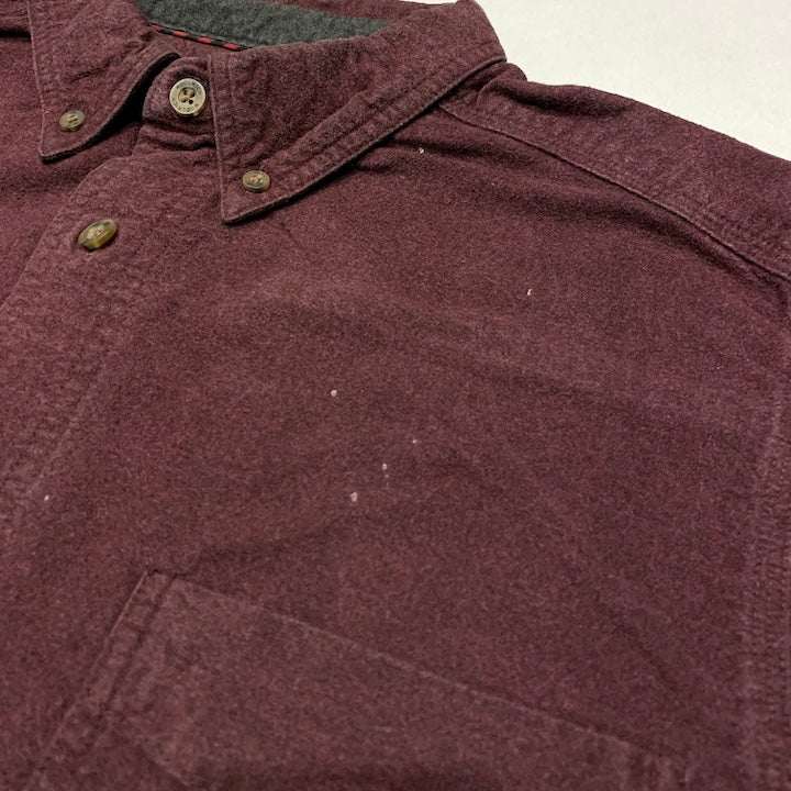 ウールリッチ Woolrich 長袖シャツ パープル メンズM