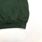 ノーブランド 古着 スウェット グリーン トレーナー 推定M