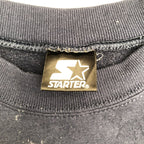 スターター STARTER スウェット 刺繍ロゴ ネイビー 推定メンズL
