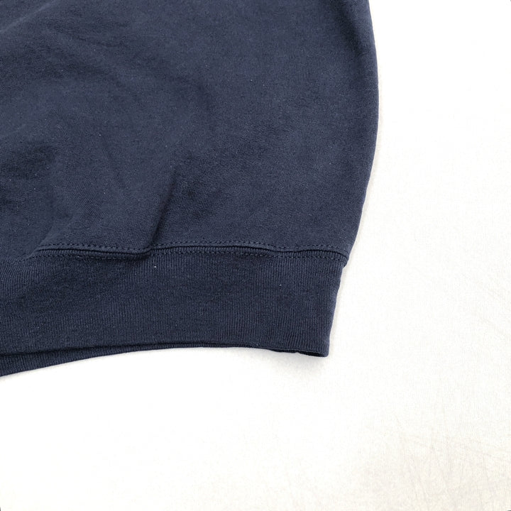 スターター STARTER スウェット 刺繍ロゴ ネイビー 推定メンズL
