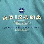 アリゾナ ARIZONA スウェット グリーン トレーナー 刺繍 メンズM