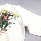 タルテックス 古着 スウェット ライトグレー オーバーサイズ 2XL