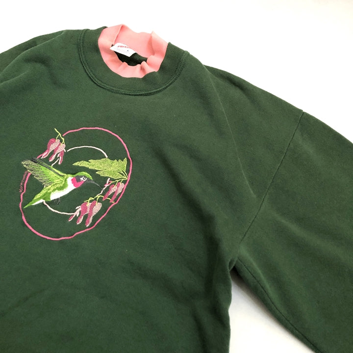 ジャージーズ JERZEES スウェット USA製 刺繍 二重襟 メンズL