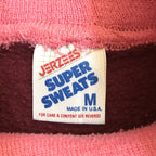 ジャージーズ JERZEES スウェット USA製 二重襟 ワイン メンズM