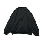 ノーブランド 古着 スウェット バイク ヴィンテージ ブラック XL