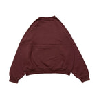 ギルダン 古着 スウェット えんじ 刺繍 ゆるダボ L
