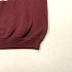 ギルダン 古着 スウェット えんじ 刺繍 ゆるダボ L