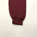 ギルダン 古着 スウェット えんじ 刺繍 ゆるダボ L