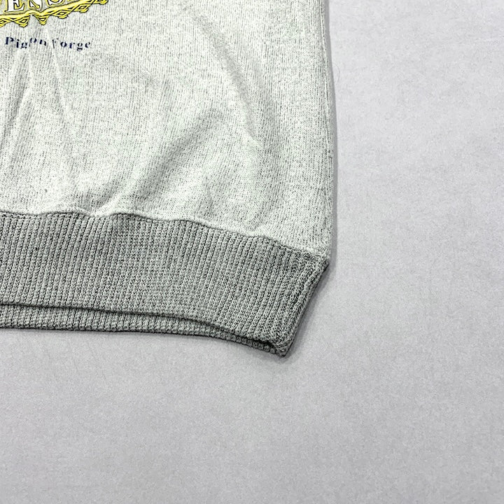 ノーブランド 古着 スウェット ピジョンフォージ アニマル S