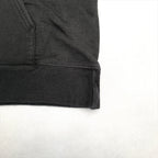 ヘインズ Hanes パーカー ブラック 刺繍 フーディー メンズS
