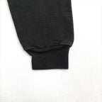 ヘインズ Hanes パーカー ブラック 刺繍 フーディー メンズS