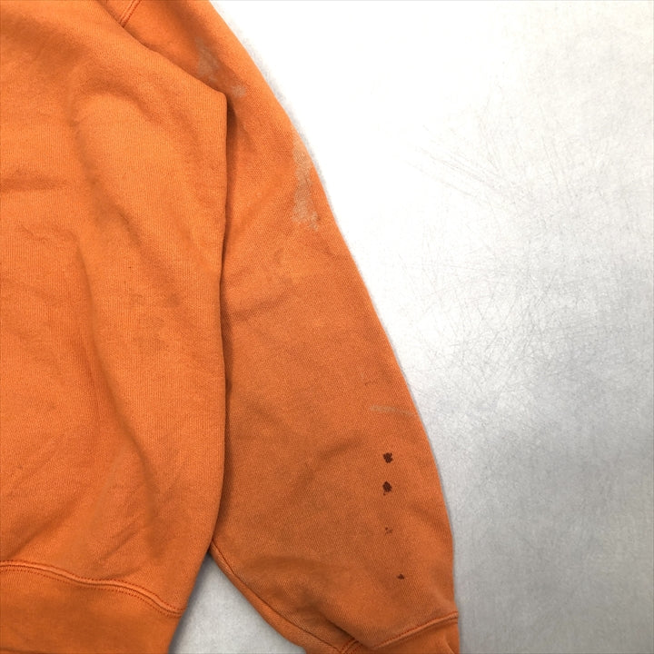 カーハート 古着 パーカー オレンジ ゆるダボ フーディー M