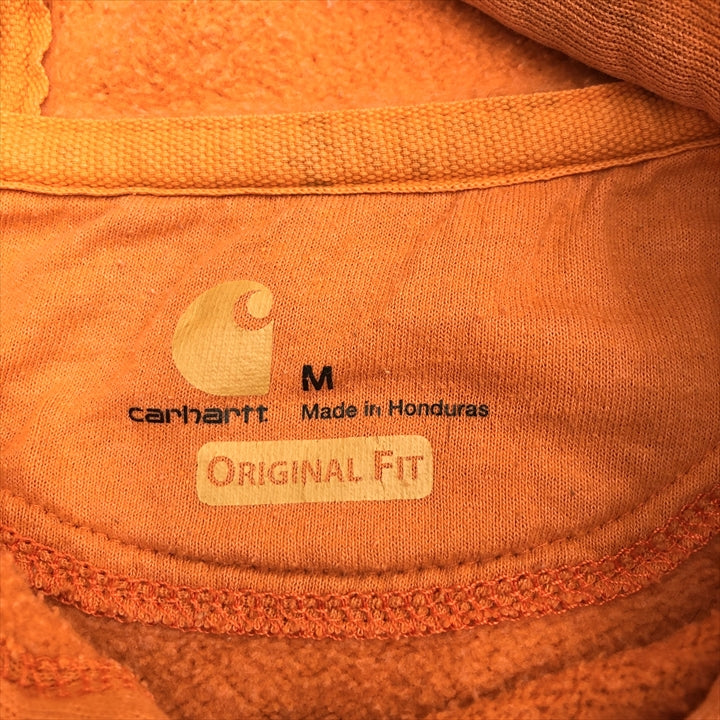 カーハート 古着 パーカー オレンジ ゆるダボ フーディー M