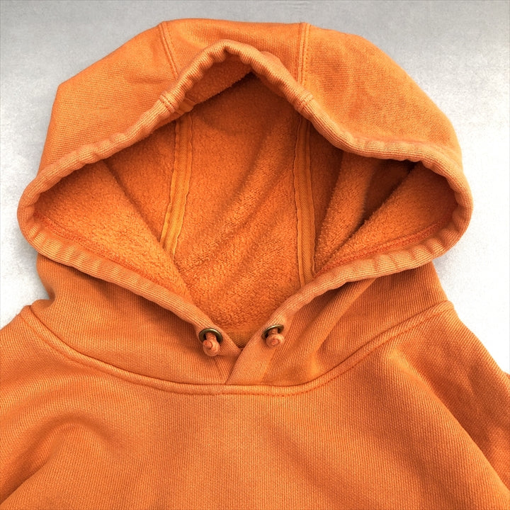 カーハート 古着 パーカー オレンジ ゆるダボ フーディー M