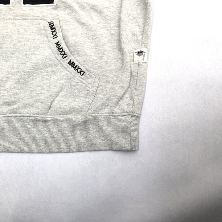 ノーブランド 古着 パーカー カレッジ系 フーディー L