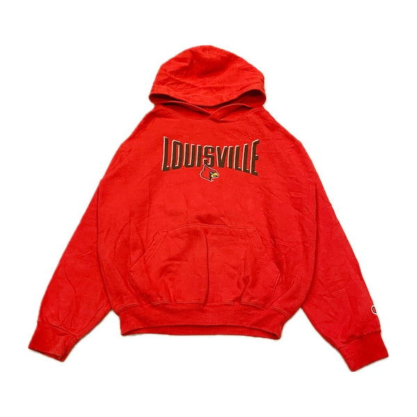 チャンピオン 古着 パーカー ルイスビル カージナルス レディースL
