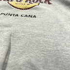 ハードロックカフェ 古着 パーカー プンタ・カナ グレー L