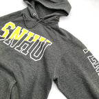 チャンピオン 古着 パーカー サッカーチーム グレー M