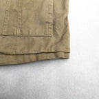 ノーブランド 古着 フィッシングベスト オーバーサイズ ベージュ XL