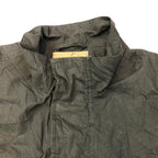 ノーブランド 古着 ナイロンベスト アウター フルジップ XL