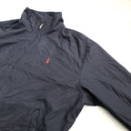 ポロラルフローレン Polo Ralph Lauren ライトアウター ハーフジップ 刺繍ロゴ メンズ2XL