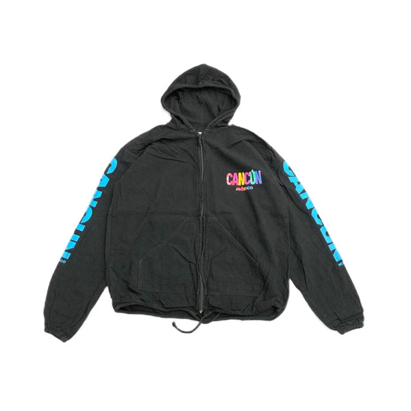 ノーブランド 古着 ライトアウター パーカー メキシコ S