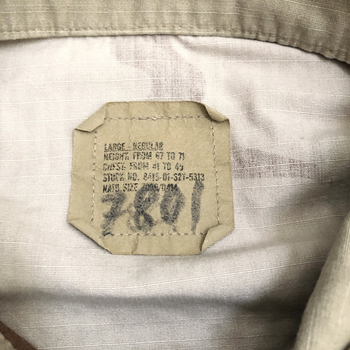 U.S.ARMY ミリタリージャケット 軍服 迷彩 メンズL