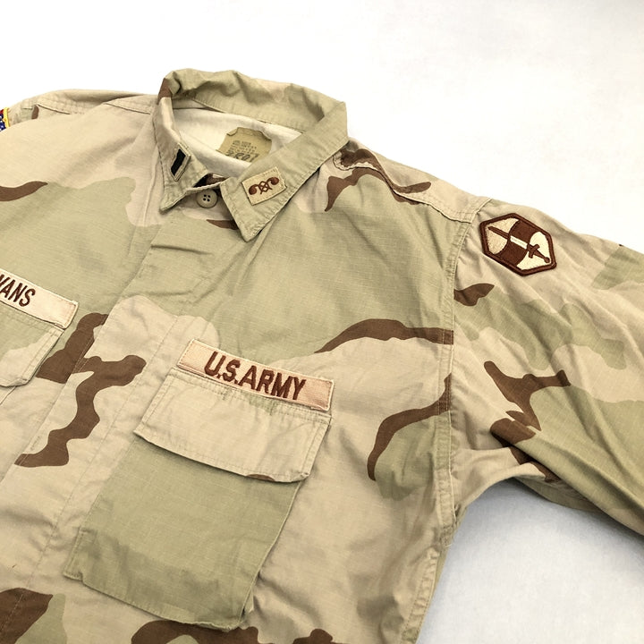 U.S.ARMY ミリタリージャケット 軍服 迷彩 メンズL