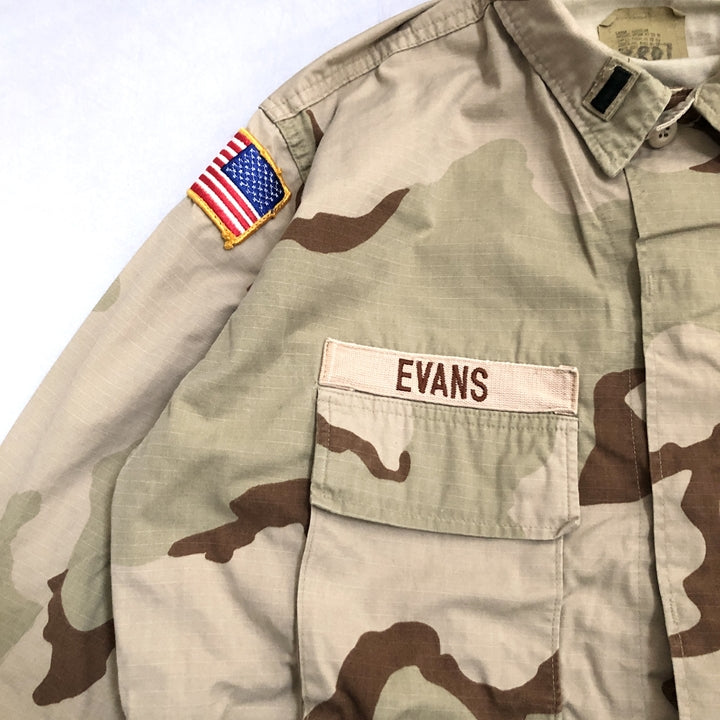 U.S.ARMY ミリタリージャケット 軍服 迷彩 メンズL