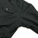 G8 デニムジャケット Gジャン ブラック ゆるダボ メンズ3XL
