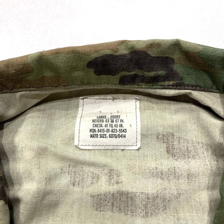 ミリタリースタイル ミリタリージャケット U.S ARMY 迷彩 メンズL