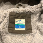 ノーブランド 古着 ダックジャケット 裏地ボア レディースM