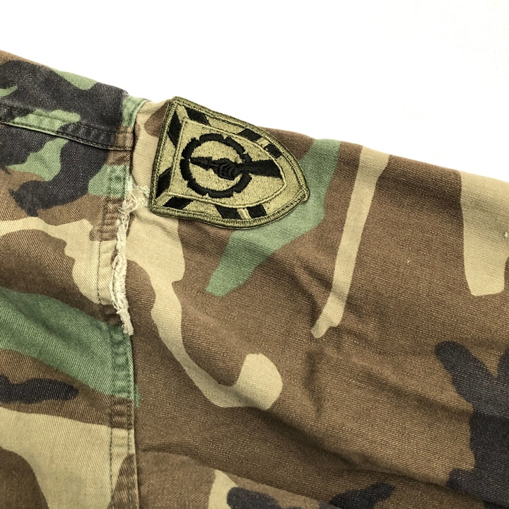 ミリタリースタイル ミリタリージャケット 迷彩 U.S ARMY メンズM