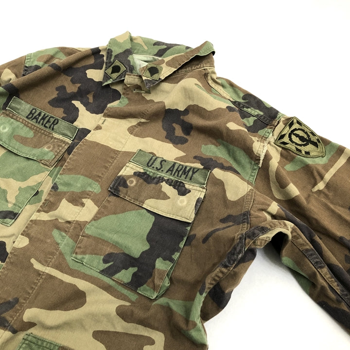 ミリタリースタイル ミリタリージャケット 迷彩 U.S ARMY メンズM