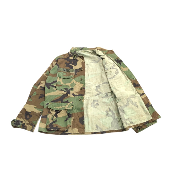 ミリタリースタイル ミリタリージャケット 迷彩 U.S ARMY メンズM