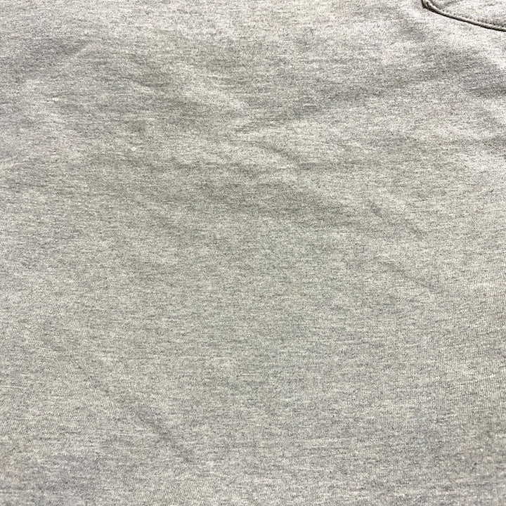カーハート 古着 Tシャツ グレー ワンポイントロゴ L
