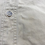 カーハート 古着 半袖シャツ ワークシャツ ベージュ 2XL