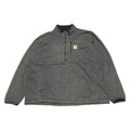 カーハート Carhartt フリース ハーフジップ オーバーサイズ メンズXL