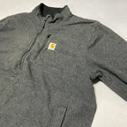 カーハート Carhartt フリース ハーフジップ オーバーサイズ メンズXL