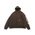カーハート Carhartt パーカー ブラウン フーディー メンズ2XL