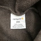カーハート Carhartt パーカー ブラウン フーディー メンズ2XL