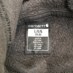カーハート Carhartt パーカー ビッグロゴ ブラック レディースL