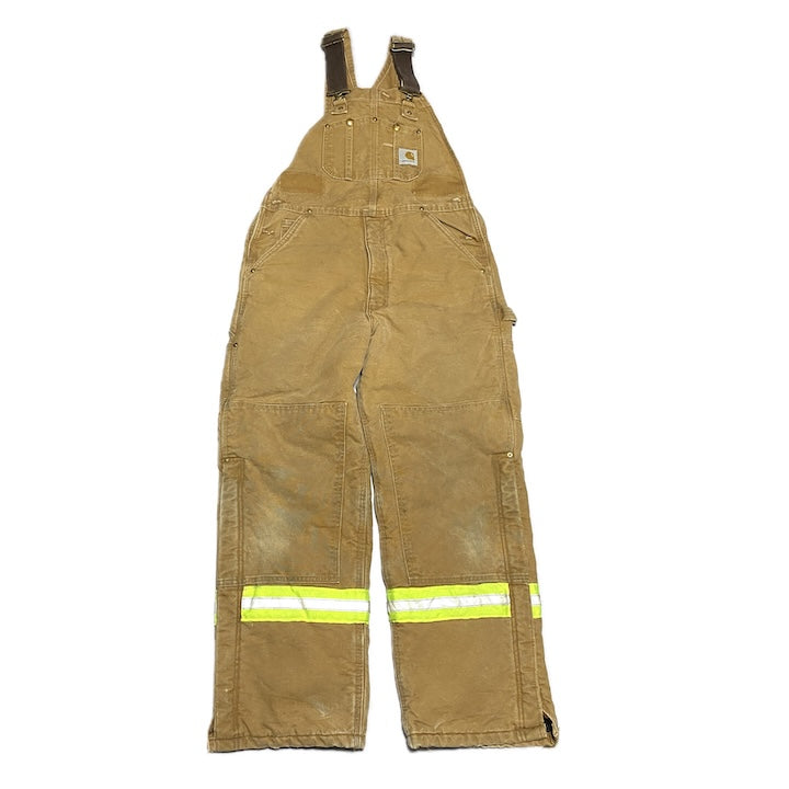 カーハート Carhartt オーバーオール USA製 ダブルニー ベージュ