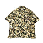 ノーブランド 古着 半袖シャツ アロハシャツ 柄 2XL